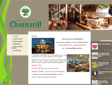 Tablet Screenshot of chantegrill.fr